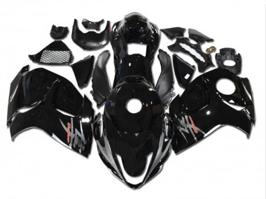 2008-2020 Suzuki GSXR 1300 Hayabusa Motorcycle Fairings - Glossy Black Grey Canada