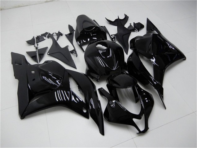 2009-2012 Honda CBR600RR Motorcycle Fairing Kits - Glossy Black Canada