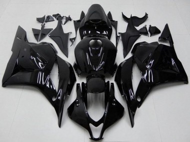 2009-2012 Honda CBR600RR Motorcycle Fairing Kits - Glossy Black Canada