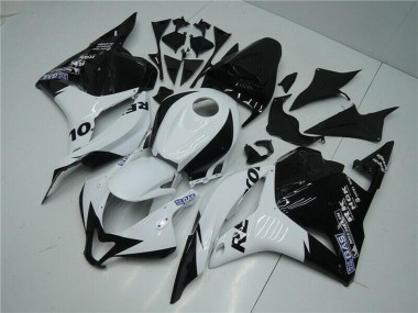 2009-2012 Honda CBR600RR Motorcycle Fairing - White Glossy Black Repsol Canada