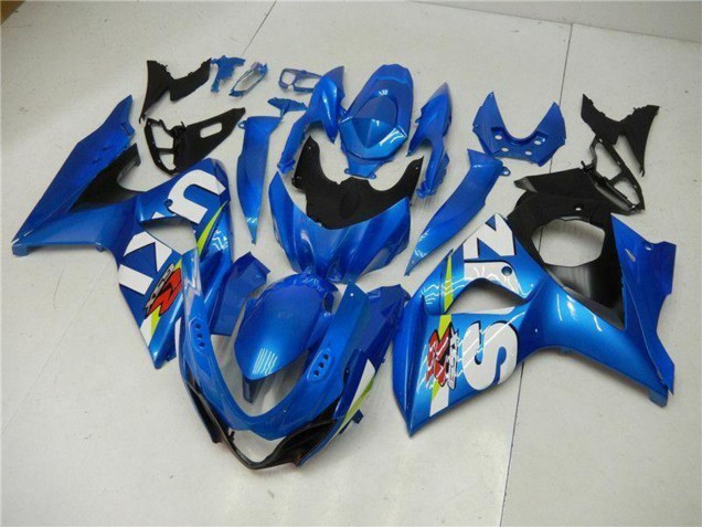 2009-2016 Suzuki GSXR 1000 Motorcycle Fairing Kits - Blue Green White Canada
