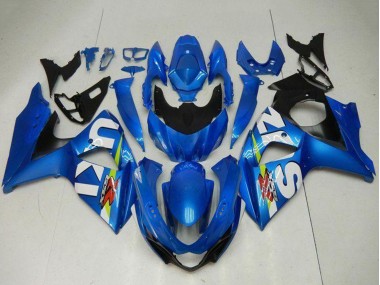 2009-2016 Suzuki GSXR 1000 Motorcycle Fairing Kits - Blue Green White Canada