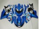 2009-2016 Suzuki GSXR 1000 Motorcycle Fairing Kits - Blue Green White Canada