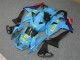 2009-2016 Suzuki GSXR 1000 Motorcycle Fairings - Blue Yellow Rizla 19 Red Canada
