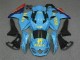 2009-2016 Suzuki GSXR 1000 Motorcycle Fairings - Blue Yellow Rizla 19 Red Canada