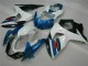 2009-2016 Suzuki GSXR 1000 Abs Fairings Kits - White Blue Black Canada