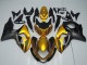 2009-2016 Suzuki GSXR 1000 Motorcycle Fairings - Gold Matte Black Canada