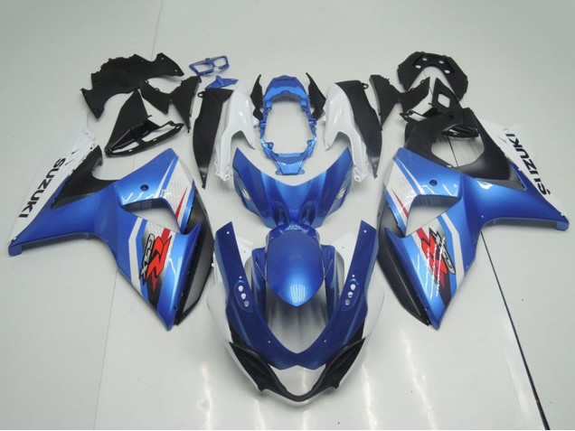 2009-2016 Suzuki GSXR 1000 Motorcycle Fairings - Light Blue Blue White Black OEM Style Canada