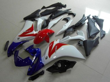 2011-2015 Honda CBR250RR Motorcycle Fairing - White Red Blue Canada