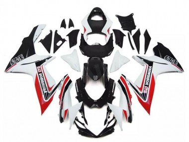 2011-2024 Suzuki GSXR 600/750 Motorcycle Fairings - White Red Black Alstare Canada