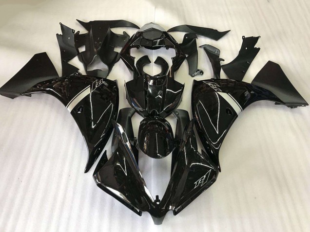 2012-2014 Yamaha YZF R1 Motorcycle Fairings - Glossy Black Canada