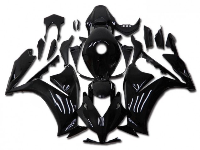 2012-2016 Honda CBR1000RR Motorcycle Fairing - Glossy Black Canada