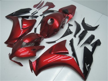 2012-2016 Honda CBR1000RR Motorcycle Fairing - Red Black Canada