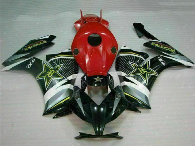 2012-2016 Honda CBR1000RR Motorcycle Fairings - Red Black White Silver Green Glossy Black Canada