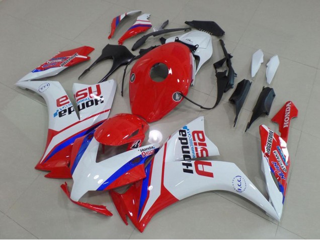 2012-2016 Honda CBR1000RR Motorcycle Fairings - White Red Blue Honda Asia Canada