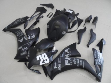 2012-2016 Honda CBR1000RR Motorcycle Fairings - Matte Black Fiaa 29 Canada