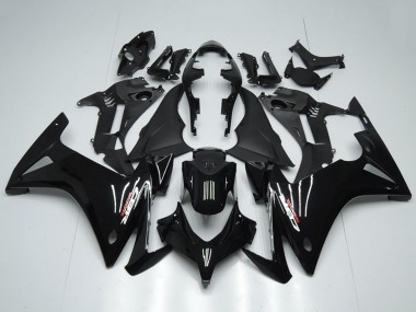 2013-2015 Honda CBR500R Motorcycle Fairing - Glossy Black Matte Black Canada