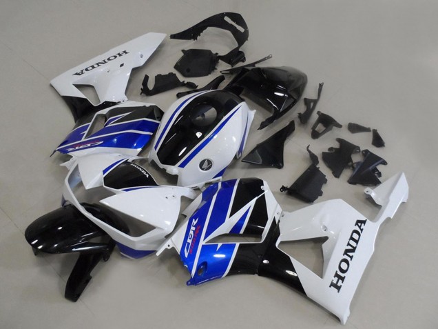 2013-2023 Honda CBR600RR Motorcycle Fairings - White Blue Glossy Black OEM Style Canada