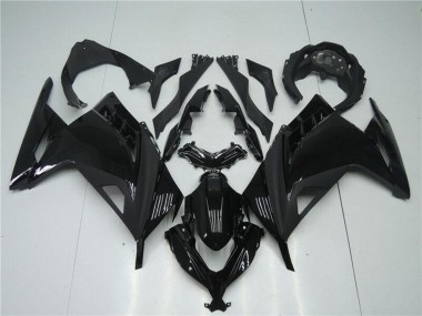 2013-2024 Kawasaki Ninja 300 EX300R Motorcycle Fairings - Glossy Black Matte Black Canada