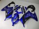 2013-2024 Kawasaki Ninja 300 EX300R Motorcycle Fairings - Blue Black White Flame Canada