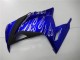 2013-2024 Kawasaki Ninja 300 EX300R Motorcycle Fairings - Blue Black White Flame Canada