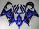 2013-2024 Kawasaki Ninja 300 EX300R Motorcycle Fairings - Blue Black White Flame Canada