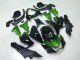 2013-2018 Kawasaki Z800 Motorcycle Fairing - Green Glossy Black Canada