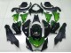 2013-2018 Kawasaki Z800 Motorcycle Fairing - Green Glossy Black Canada