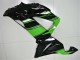 2013-2018 Kawasaki ZX6R Bike Fairings - Green Glossy Black Canada