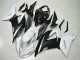2013-2018 Kawasaki ZX6R Abs Fairings - White Matte Black Canada