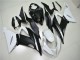 2013-2018 Kawasaki ZX6R Abs Fairings - White Matte Black Canada