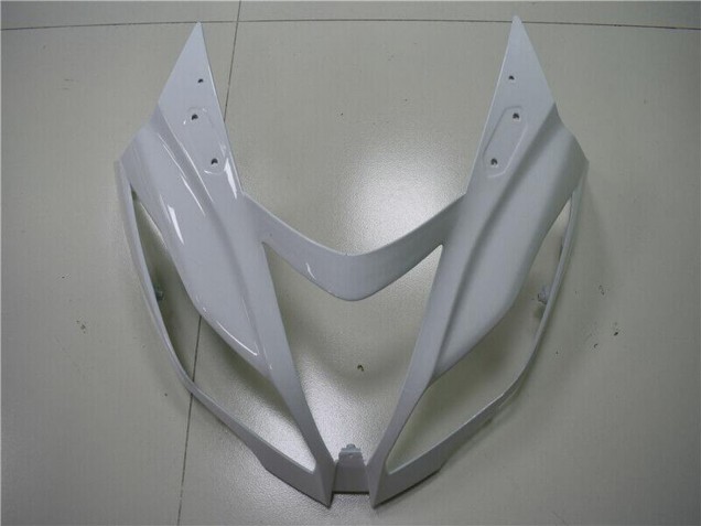 2013-2018 Kawasaki ZX6R Abs Fairings - White Matte Black Canada