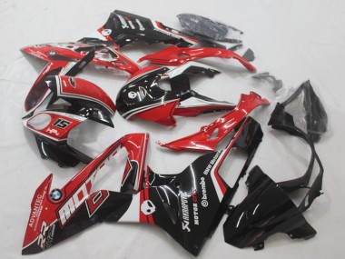 2015-2016 BMW S1000RR Motorcycle Fairing - White Red Glossy Black Canada