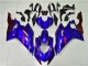 2017-2025 Yamaha YZF R6 Motorcycle Fairings - Blue Red Canada