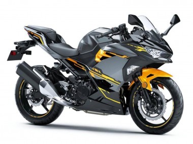 2018-2024 Kawasaki EX400 Motorcycle Fairings - Black Grey Orange Canada