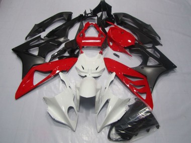 2009-2014 BMW S1000RR Abs Fairings - White Red Matte Black Canada