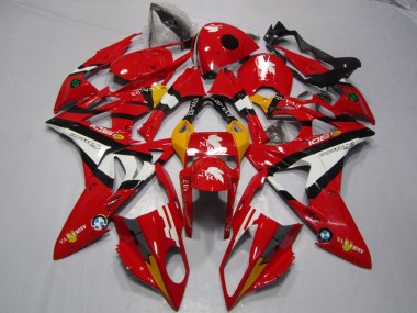 2009-2014 BMW S1000RR Motorcycle Fairings - Red White Black Canada