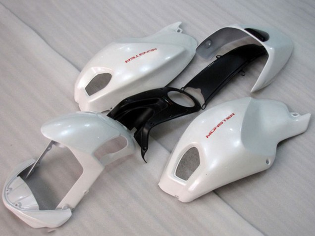 2008-2012 Ducati Monster 696 Motorcycle Fairings - White Canada