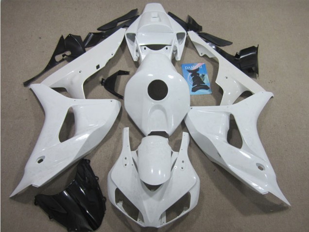 2006-2007 Honda CBR1000RR Motorcycle Fairings - White Canada