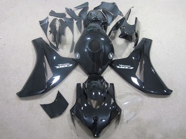 2008-2011 Honda CBR1000RR Bike Fairings - Glossy Black Canada