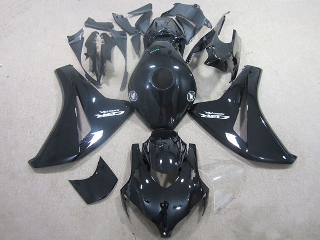 2008-2011 Honda CBR1000RR Bike Fairings - Glossy Black Canada