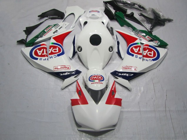 2012-2016 Honda CBR1000RR Motorcycle Fairings - White Red Blue Green PATA Canada