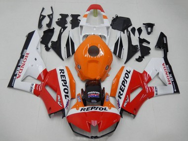 2012-2016 Honda CBR1000RR Motorcycle Fairings - Orange White Red Glossy Black Repsol HRC Canada