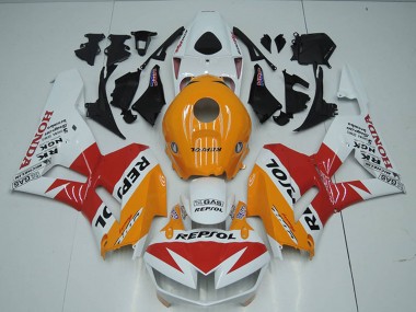 2012-2016 Honda CBR1000RR Motorcycle Fairings - White Orange Red Repsol Canada