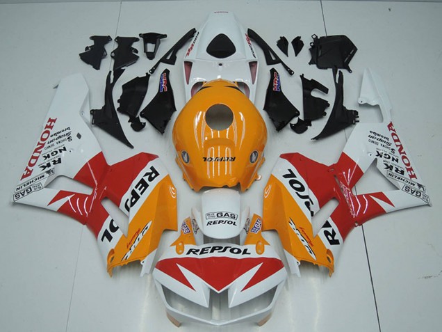 2012-2016 Honda CBR1000RR Motorcycle Fairings - White Orange Red Repsol Canada