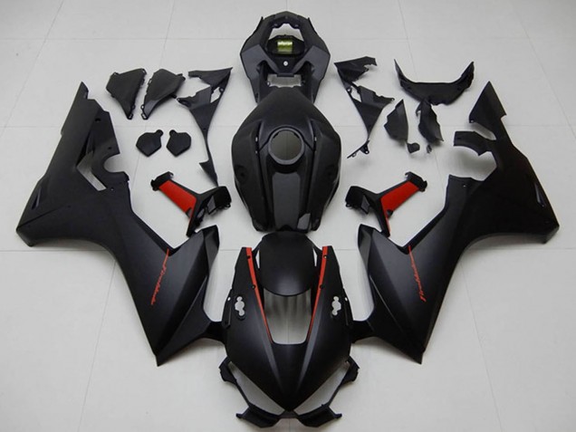 2017-2023 Honda CBR1000RR Motorcycle Fairing - Matte Black Red Canada