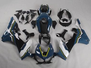 2017-2024 Honda CBR1000RR Motorcycle Fairings - Blue White Yellow Glossy Black Shocker Canada