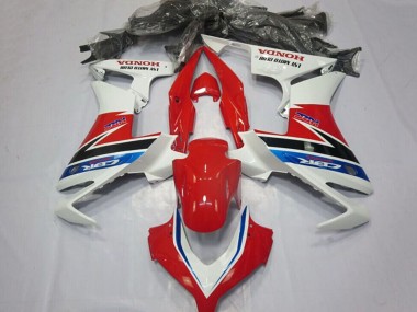 2013-2015 Honda CBR500R Motorcycle Fairings - White Red Blue Glossy Black HRC Canada