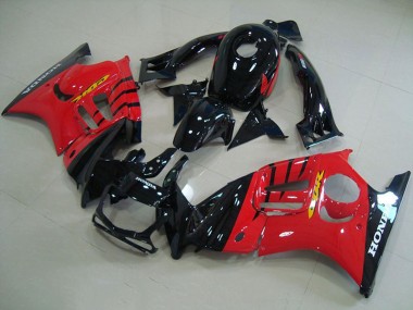 1995-1996 Honda CBR600 F3 Motorcycle Fairing Kits - Red Glossy Black Canada