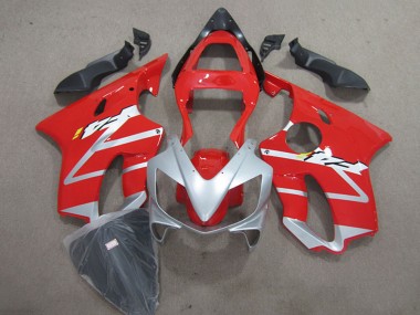 2001-2003 Honda CBR600 F4i Bike Fairings - Silver Red Canada